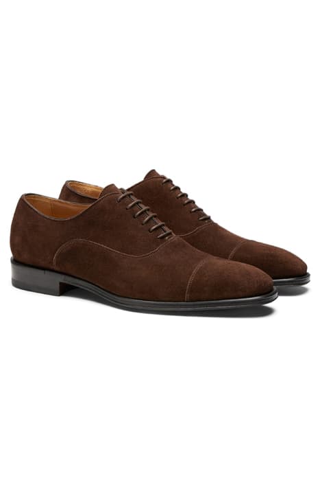 DARK BROWN LACED AND MONK STRAP SHOES by Suitsupply