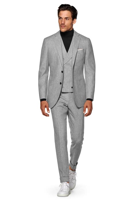 LIGHT GREY WAISTCOAT by Suitsupply