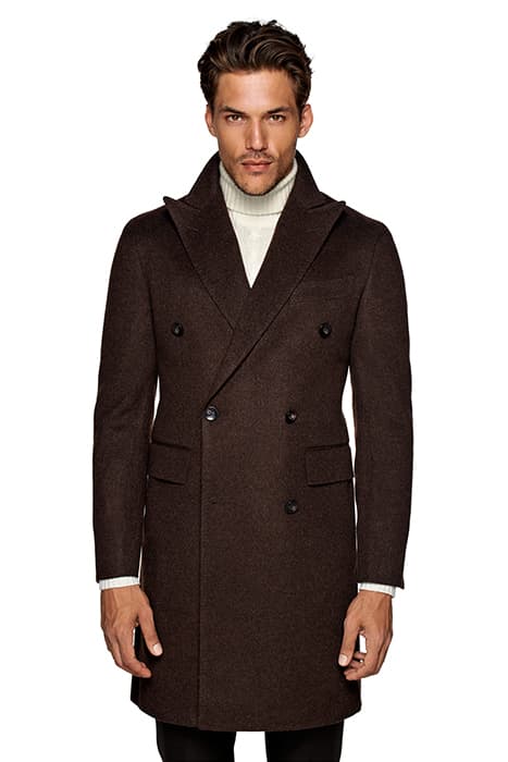 BROWN OVERCOAT by Suitsupply