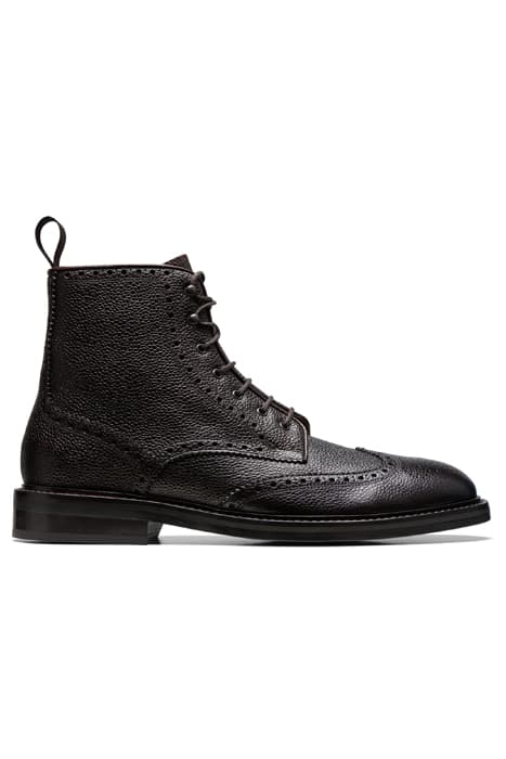 DARK BROWN LACE-UP BOOT by Suitsupply