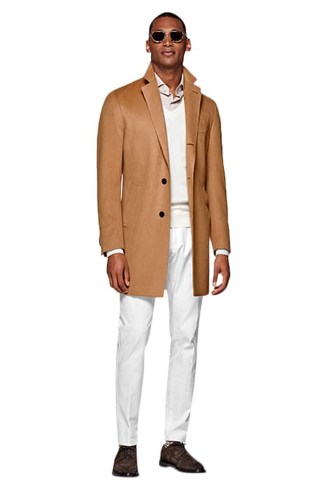 MID BROWN OVERCOAT by Suitsupply