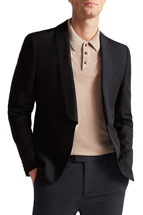 WAITBY SLIM FIT SILK LOOK DINNER JACKET NAVY by Ted Baker