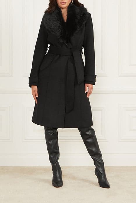 ROMINA COAT JET BLACK A996 by Marciano by Guess