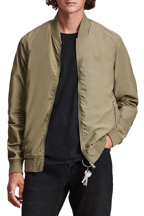 BASSETT BOMBER DUSTY OLIVE GREEN by AllSaints