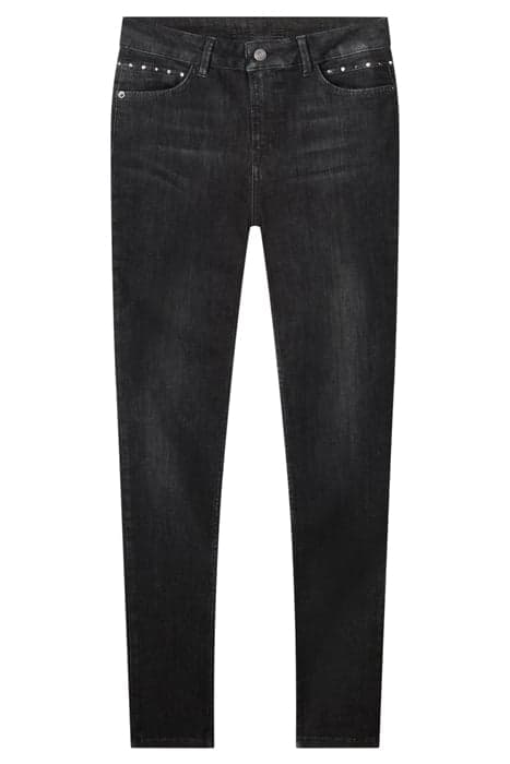 SKINNY JEANS JULIA BLACK DENIM BLACK DENIM by Summum Woman