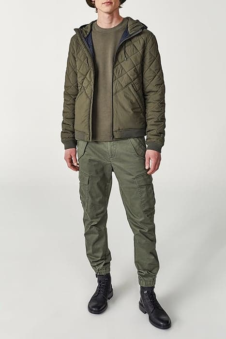 KHAKI LIGHT PADDED JACKET by IKKS