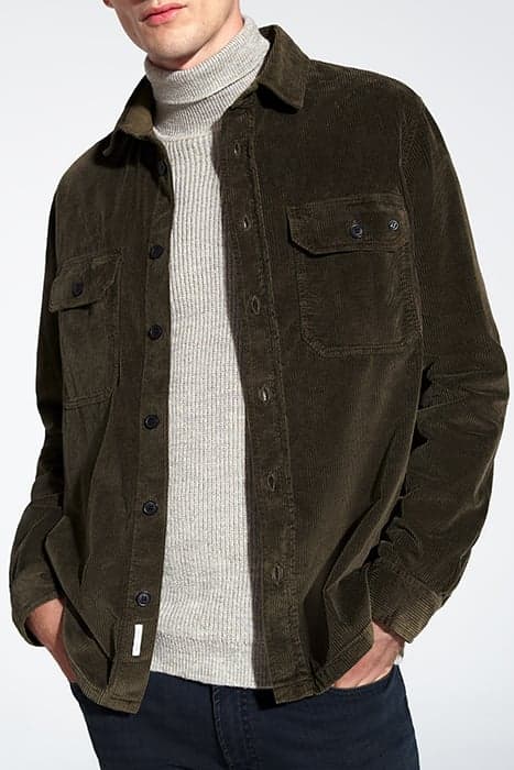 KHAKI CORDUROY REGULAR OVERSHIRT by IKKS