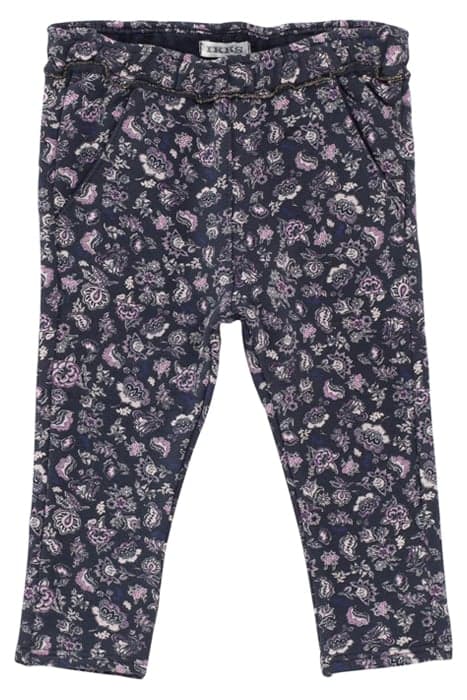 BABY GIRLS’ NAVY PAISLEY PRINT JOGGERS NAVY by IKKS