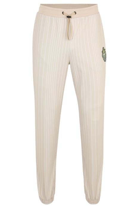 TAARSTEDT STRIPED TRACK PANTS FIELDS OF RYE/ANTIQUE WHITE IR by FILA