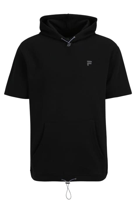 RAISMES SHORT SLEEVE HOODY BLACK by FILA