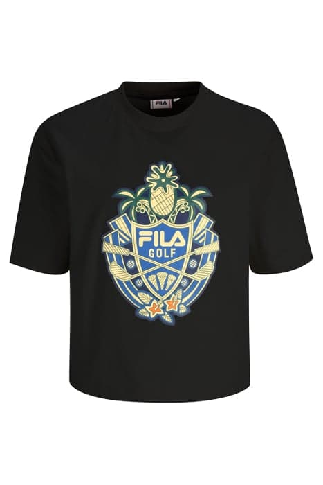 TRAISEN TEE BLACK by FILA