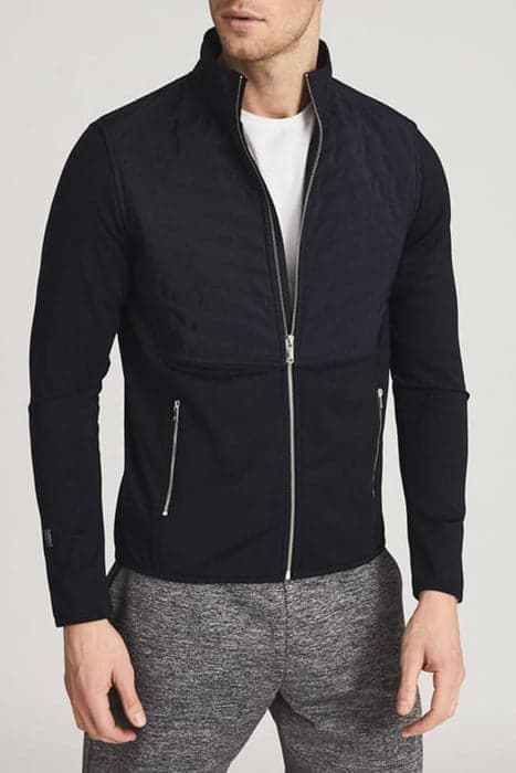 ARENA-LS QUILTED SPORTS H NAVY by Reiss