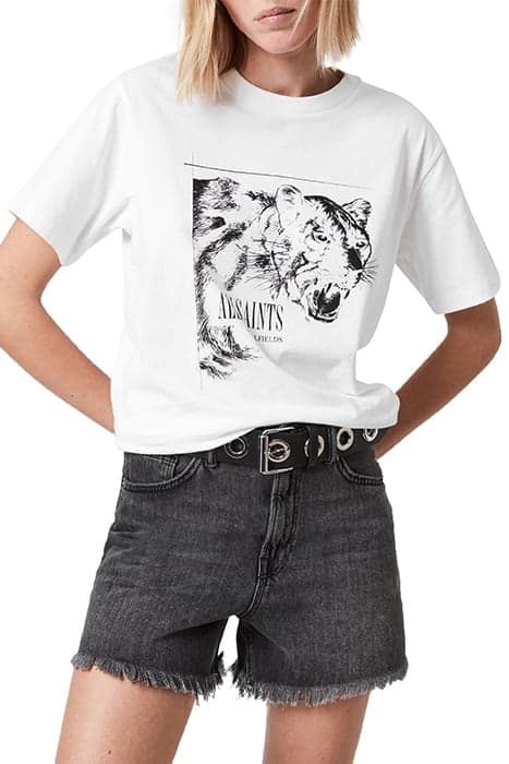 PANTHERA BOYFRIEND T OPTIC WHITE by AllSaints