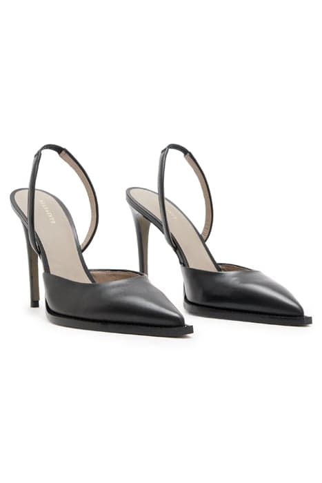 LILY SLINGBACK HEEL BLACK by AllSaints