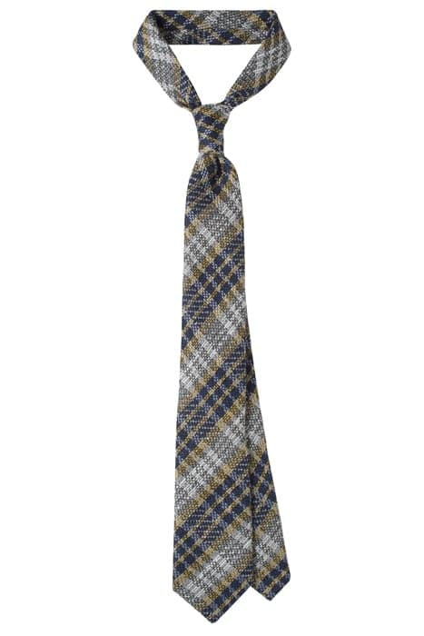 YELLOW CHECK TIE by Suitsupply