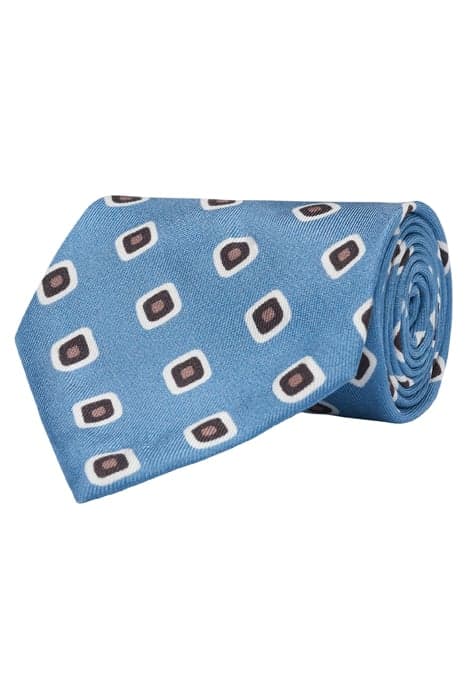 LIGHT BLUE GRAPHIC TIE by Suitsupply