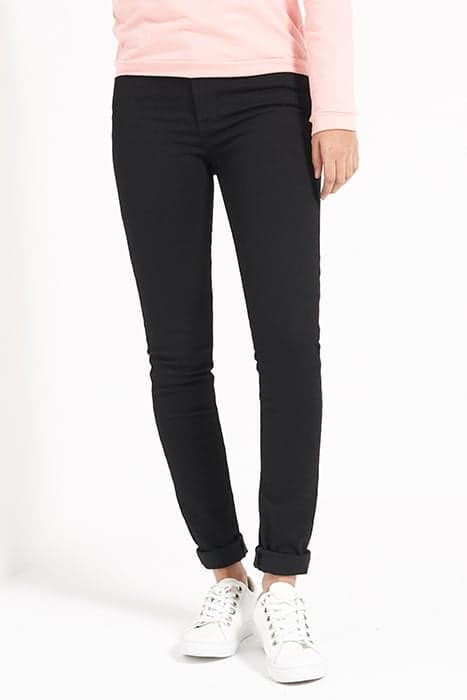 HIGH-WAISTED SKINNY JEANS I.CODE BLACK by ICODE