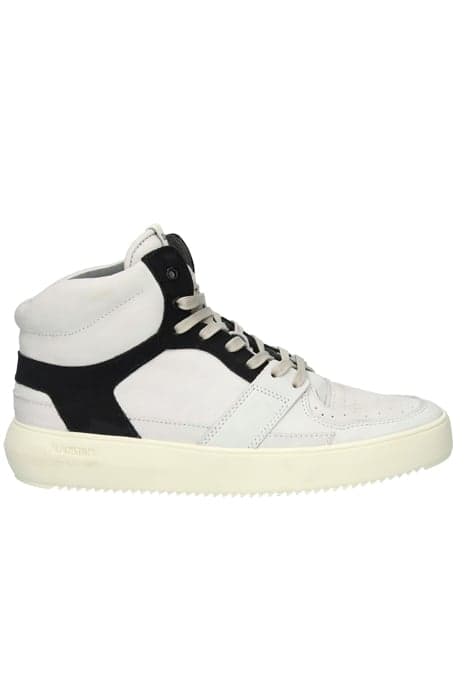 YG02 OFF WHITE BLACK - SNEAKER (HIGH) by Blackstone