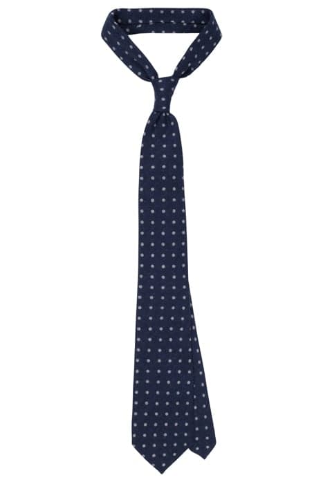 NAVY DOTS TIE by Suitsupply