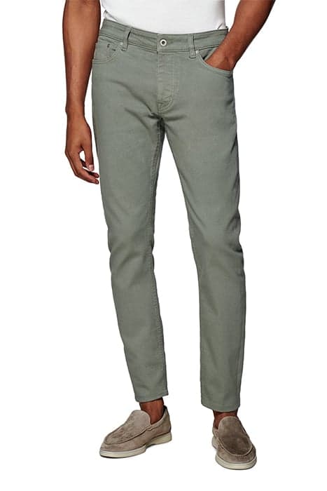 MID GREEN 5 POCKET ALAIN JEANS by Suitsupply