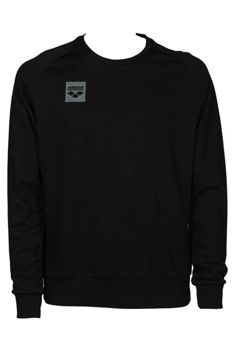 M ESSENTIAL CREW SWEAT BLACK by Arena