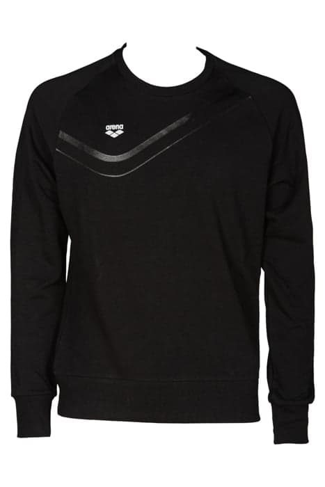 M STRETCH CREW NECK BLACK by Arena