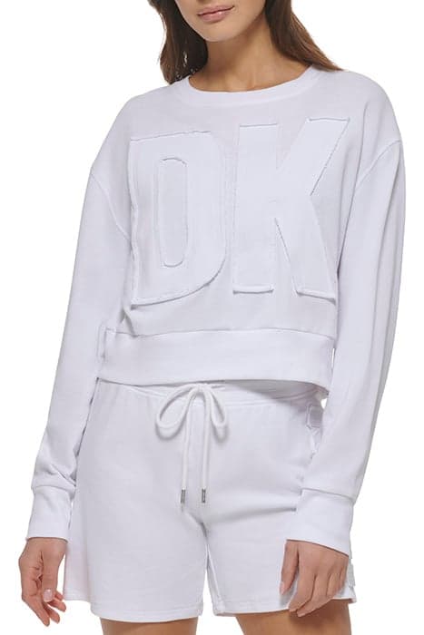 EXPLODED APPLIQUE LO WHITE by DKNY