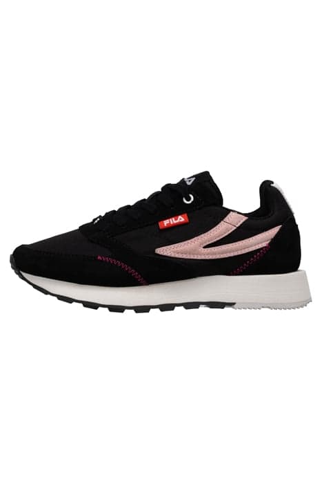 RUN FORMATION WMN BLACK-PALE ROSETTE by FILA