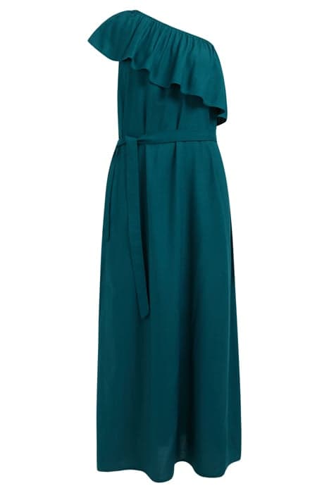 DRESS MID LENGTH DARK GREEN by WE Fashion