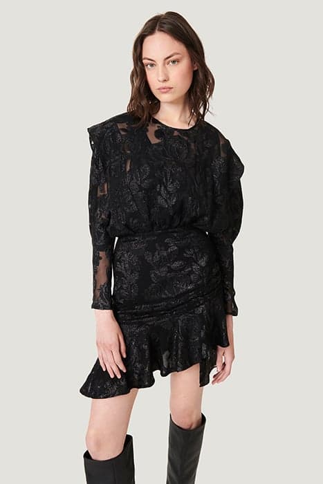 MURAI BLACK LUREX DRESS by IRO Paris