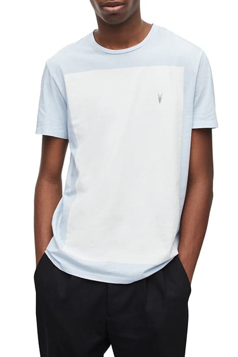 LOBKE SS CREW BLUE/CHALK WHITE by AllSaints