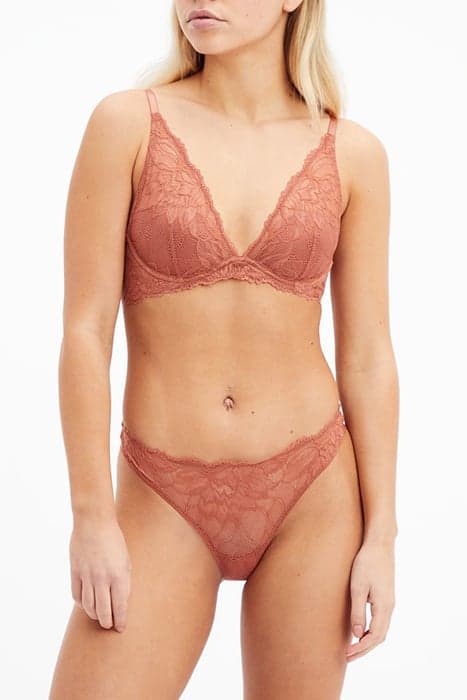 LGHT LINED PLUNGE DUSTY COPPER by Calvin Klein