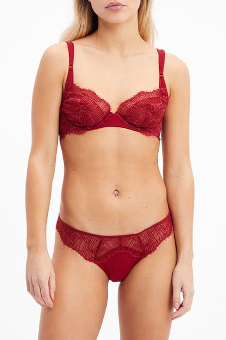 UNLINED PLUNGE RED CARPET by Calvin Klein