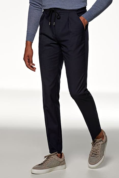 NAVY DRAWSTRING AMES TROUSERS by Suitsupply