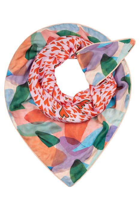 SHAWL - DOUBLE ELEMENTS ORANGE by POM Amsterdam