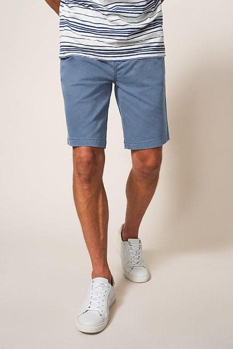 SUTTON ORGANIC CHINO SHORT DEEP BLUE by White Stuff