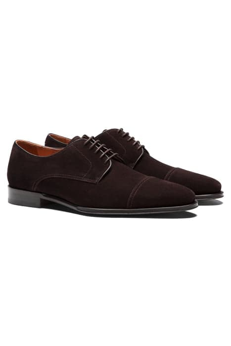 SUEDE-LACE-D.BROWN DARK BROWN by Suitsupply