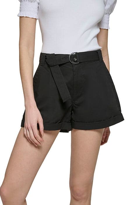 BELTED SHORT BLACK by DKNY