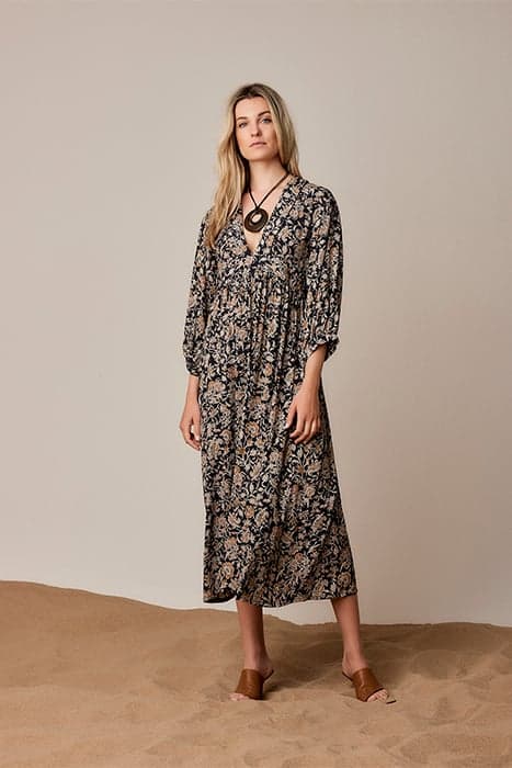 DRESS PETITE FLEUR BLACK by Summum Woman