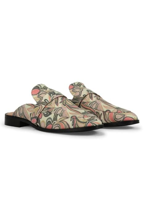 CANVAS PRINTED LOAFER ROSE QUARTZ by Summum Woman