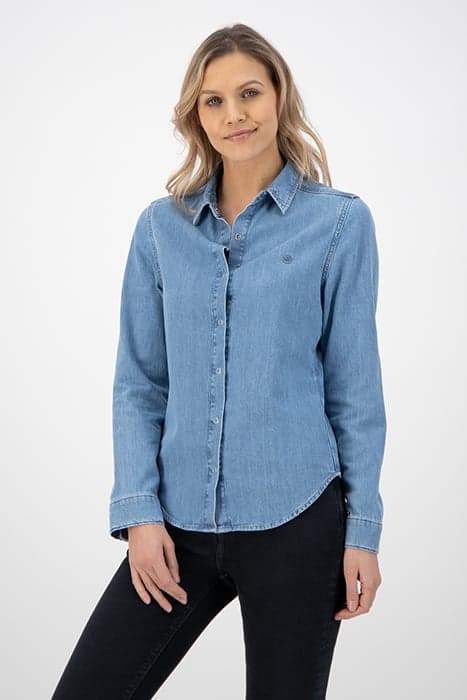 BETTY SHIRT STONE BLUE by Mud Jeans