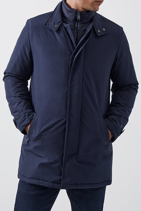 INNER MAC COAT DARK NAVY by French Connection