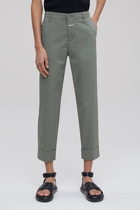 WOMEN STEWART PANTS HERITAGE OLIVE by Closed