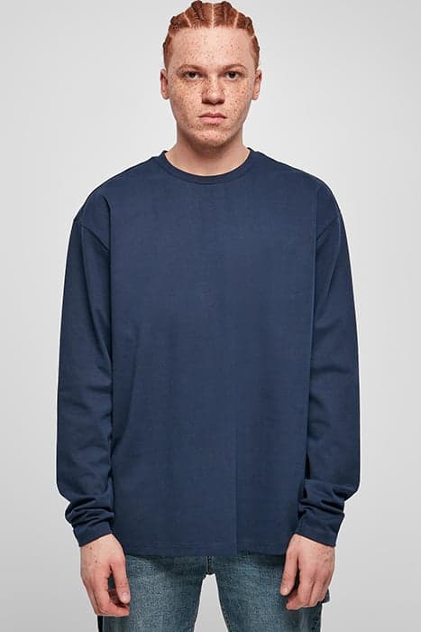 ULTRA HEAVY OVERSIZED LONGSLEEVE DARKBLUE by Urban Classics