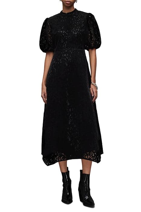 CAMILA LACE DRESS BLACK by AllSaints