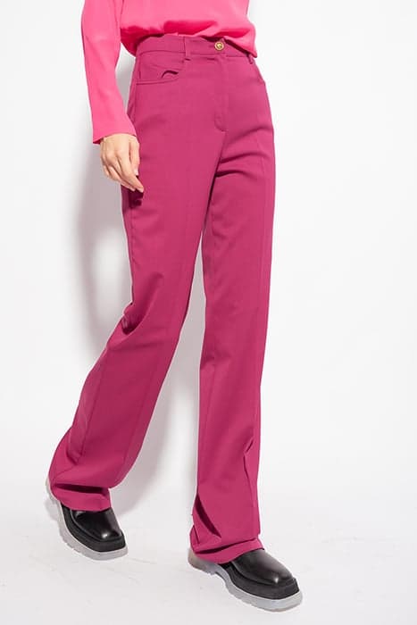 PARIDA PANTALONE LANA TECNICA BEAUJOLAIS FUCHSIA by PINKO