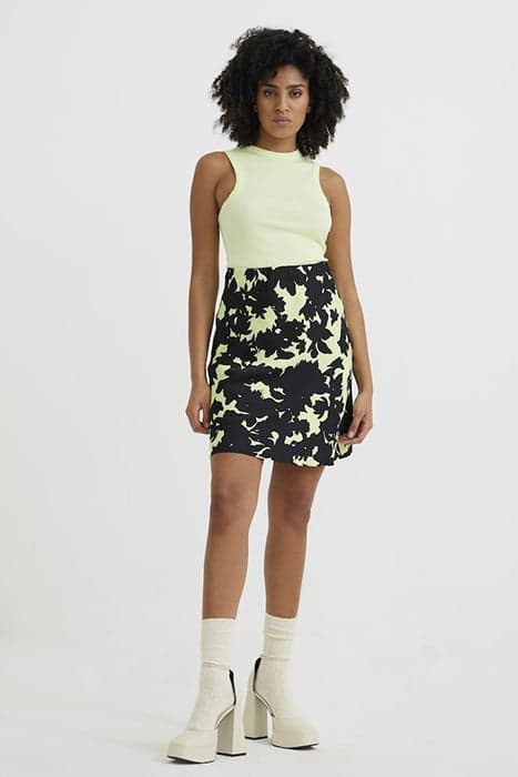 SK ACID FLOWER MIDI SOFT MINT by Catwalk Junkie