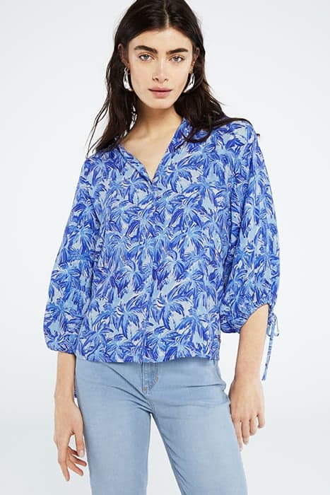 COOPER BLOUSE POOL BLUE/CARIBBEAN by Fabienne Chapot