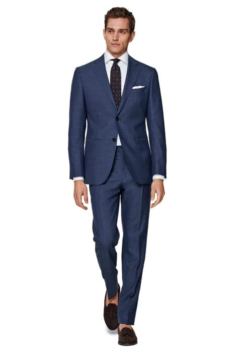 MID BLUE PERENNIAL NAPOLI SUIT MID BLUE by Suitsupply