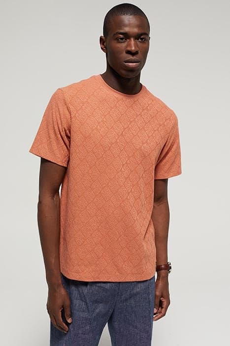 T-SHIRT ORANGE by WE Fashion